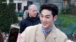 'Baekho 백호 [NU\'EST] - Dunhill Menswear fashion show - 19.01.2020'