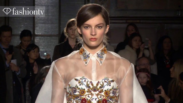 'Marchesa Fall/Winter 2013-14 Runway Show | NYFW New York Fashion Week | FashionTV'