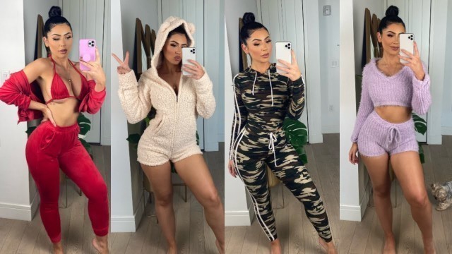 'QUARANTINE Loungewear ♡ Fashion Nova Try-On Haul!'