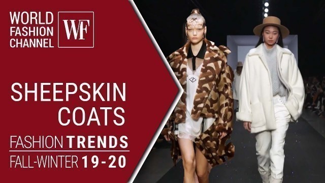 'Sheepskin coats | Fashion trends fall winter 19/20'