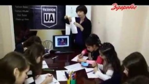 'Kids Fashion Class in Ukrainian Fashion Aсademy Odessa'