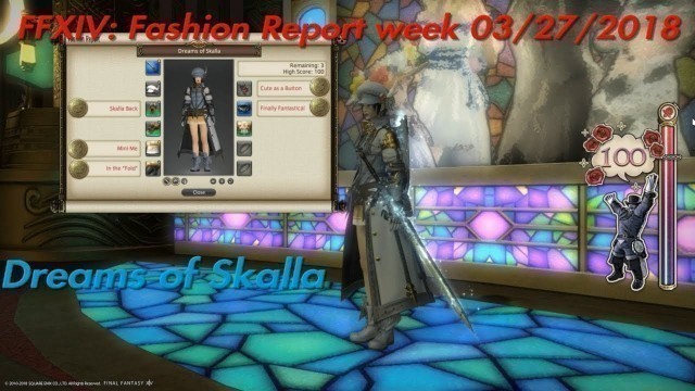 'Final Fantasy XIV: Fashion Report \"Dreams of Skalla\" 100'