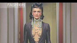 'CHRISTIAN DIOR Fall 1997 Paris - Fashion Channel'