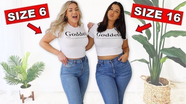 'Size 6 vs. Size 16 Try On The Same Outfits From FASHION NOVA!'