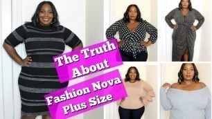 'Fashion Nova Plus Size Try On Haul & Honest Review'