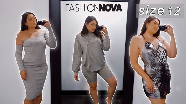 'WHAT FITS A SIZE 12 AT FASHION NOVA?'