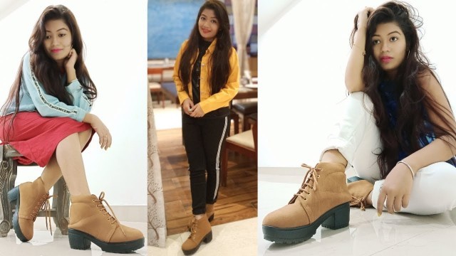 'How To Style Ankle Boots | Style Your 1 Boot With Different Outfits || Krrish Sarkar'