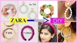 'ZARA, H&M जैसी  DIY FASHION ACCESSORIES |#Teenagers #Anaysa #DIYQueen'