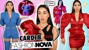 'PROBANDO LA ROPA DE CARDI B x FashionNova 