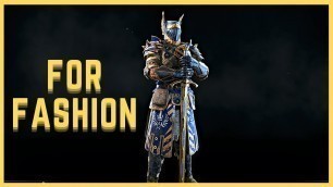 'For Honor: Warden Fashion - Cobalt'