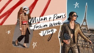 'Milan + Paris Fashion Week SS 2019 VLOG // Brittany Xavier'