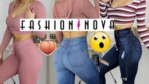 'Fashion Nova HAUL & TRY ON | HONEST REVIEW | valerie pac'