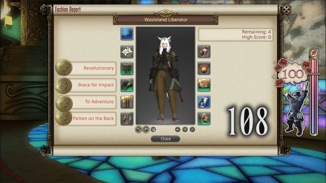 'FFXIV: Fashion Report Friday - Week 108 - Theme : Wasteland Liberator'