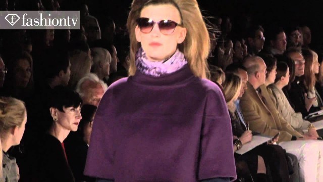 'Carolina Herrera Fall/Winter 2012/13 Show at New York Fashion Week NYFW | FashionTV'