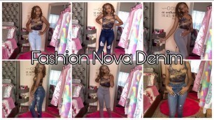 'FASHION NOVA JEANS TRY-ON HAUL SIZE 3 