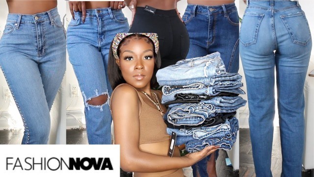 'FASHION NOVA Jeans TRY ON Haul | JEANS COLLECTION 2020'