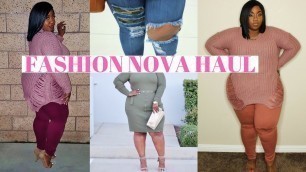 'PLUS SIZE FASHION NOVA HAUL + TRY ON! | LACENLEOPARD'