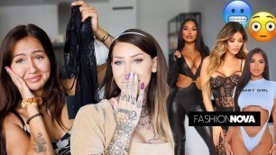 'DE HEFTIGSTE FASHION NOVA OUTFITS TESTEN | MET JESSIE MAYA'