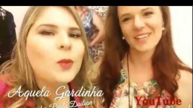 'Entrevista para Paola Dailion no Fashion Week Plus Size'