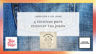 '3 hacks para arreglar jeans rotos y renovarlos #FashionRevolutionWeek con Club Social de Costura'