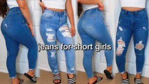 'the best fashion nova jeans for short girls & possibly tall ones too :)'