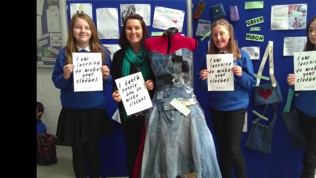 'FULL VIDEO: Penyrheol Comprehensive Support Fashion Revolution - Haulternative After School Club'