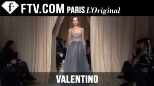 'Valentino Show Spring/Summer 2015 | Paris Couture Fashion Week | FashionTV'