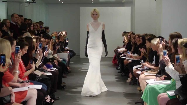 'Vera Wang Spring 2014 Bridal Collection Runway Video'