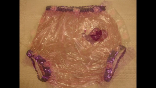 'Plastic Fancy panties pvc showtime exotic clothing'