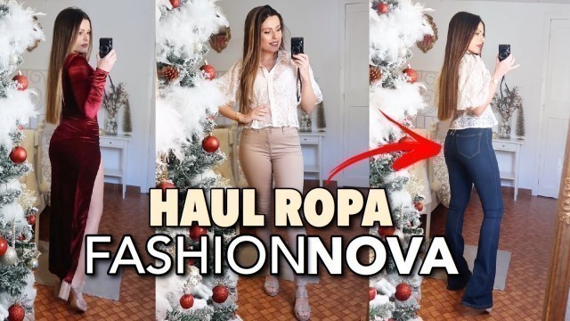 '¡SÚPER HAUL ROPA! Nueva Colección FASHION NOVA (Vlogmas 12) | Bstyle'