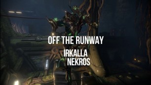 'Warframe: Off The Runway - Nekros Irkalla Deluxe Fashionframe'