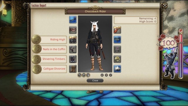 'FFXIV: Fashion Report Friday - Week 107 - Theme : Chocoback Rider'