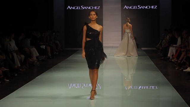 'Angel Sanchez Gowns at Miami Fashion Week,'