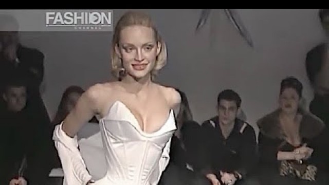 'THIERRY MUGLER Haute Couture Spring 1998 Paris - Fashion Channel'