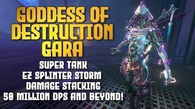 'THE MOST POWERFUL GARA BUILD & SETUP | WARFRAME 2020'