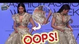 'Lakme Fashion Week 2020: Divya Khosla Kumar gracefully handles her wardrobe malfunction on the ramp'