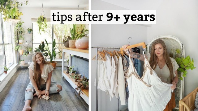 'how I QUIT fast fashion & YOU CAN TOO!'