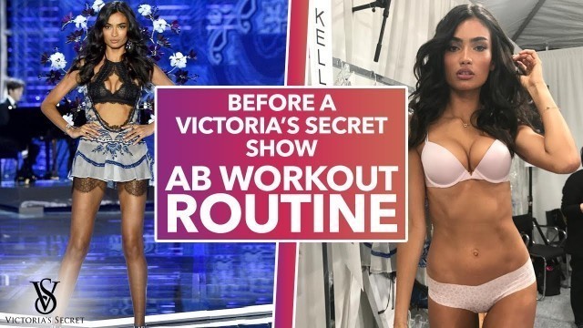 'Getting ready for Victoria Secret show WORKOUT || KELLY GALE'