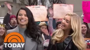 'Adriana Lima, Elsa Hosk Collect Toys, Talk Victoria’s Secret Show | TODAY'