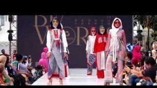 'BANDUNG FASHION WORKS 2019 FASHION SHOW BY. MELA HIJAB'