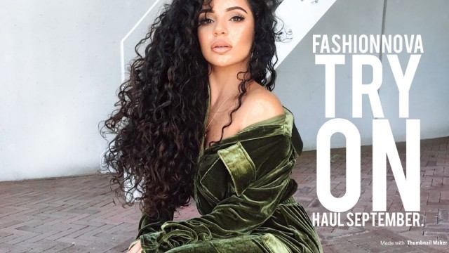 'FASHIONNOVA try on haul #3 by Armine Isajan'