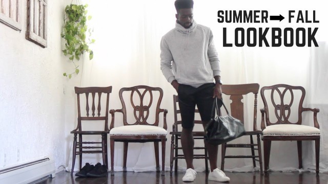 'mens fashion | summer to fall lookbook 2018'