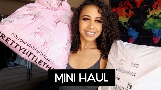 'MINI CLOTHING HAUL ft. Prettylittlething & Fashion Nova'