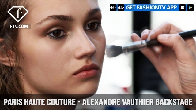 'Paris Couture Fall/Winter 2017-18 - Alexandre Vauthier Backstage | FashionTV'