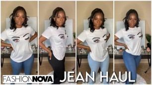 'FASHION NOVA JEAN HAUL | SIZE 7 AND 9 