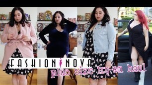 'Fashion Nova Curve Try-on Haul (2x, 3x)'