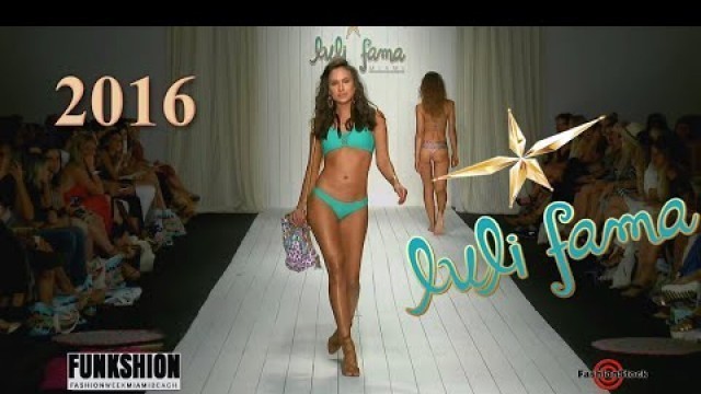 'LULI FAMA Swimwear 2016 Miami Swim Fashion Week - 3 cam Sexy Bikini Runway UNCUT Full Show (2015)'