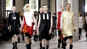 'Rick Owens | Spring Summer 2016 Full Fashion Show | Menswear'