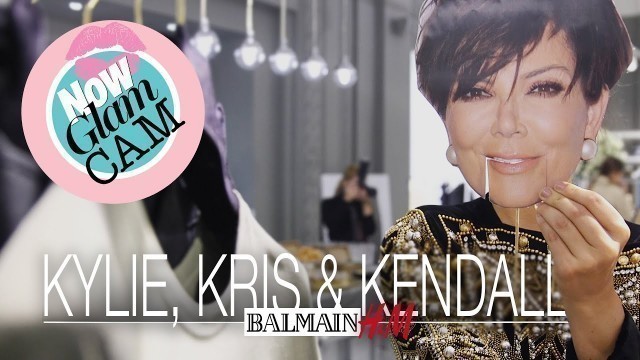 'Kylie, Kris & Kendall Jenner shop Balmain X H&M'