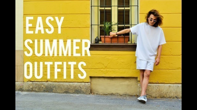 '4 Easy Summer Outfits | Men\'s Fashion 2016'